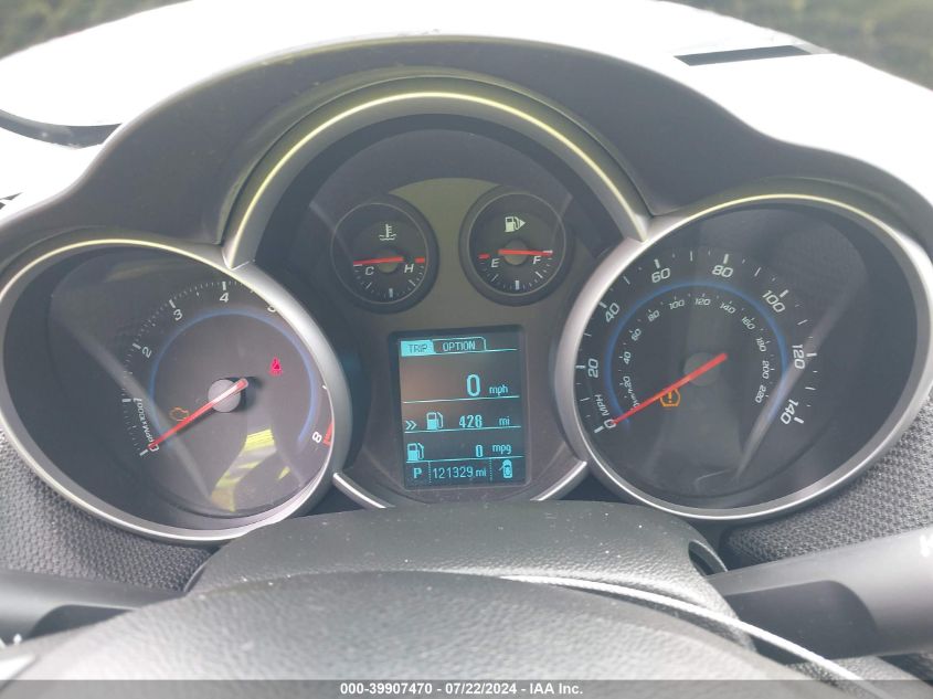 2013 Chevrolet Cruze 1Lt Auto VIN: 1G1PC5SB6D7206902 Lot: 39907470