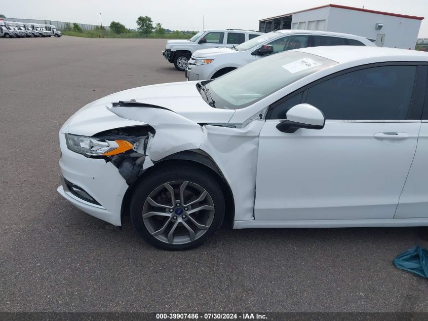 2017 Ford Fusion Se VIN: 3FA6P0H93HR145155 Lot: 39907486