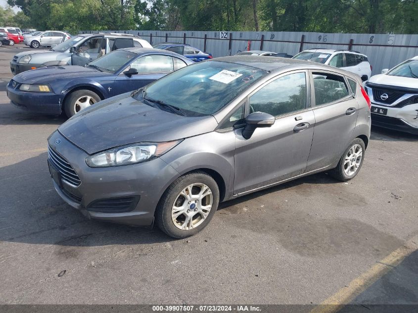 2014 Ford Fiesta Se VIN: 3FADP4EJXEM240799 Lot: 39907507