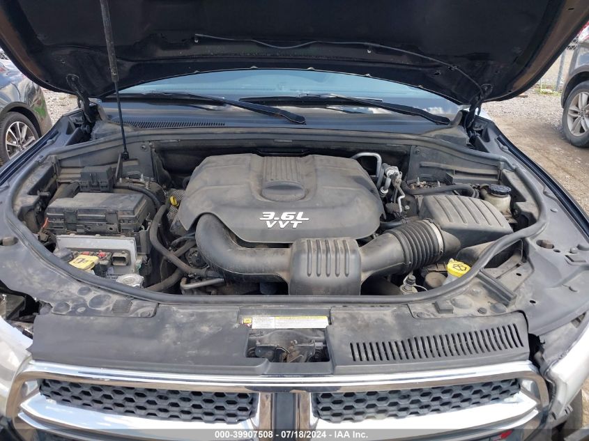 2013 Dodge Durango Sxt VIN: 1C4RDJAG8DC559460 Lot: 39907508