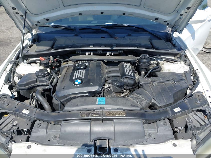 2011 BMW 328I I Sulev VIN: WBAKE5C5XBE755027 Lot: 39907518