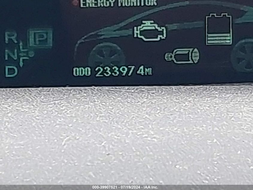 2010 Toyota Prius Ii VIN: JTDKN3DUXA0120740 Lot: 39907521