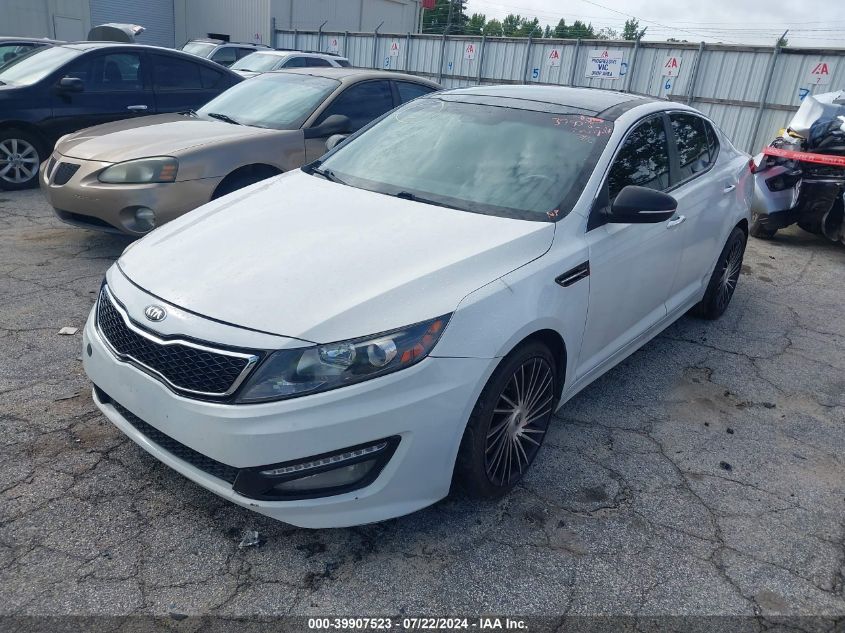 2013 Kia Optima Sx VIN: 5XXGR4A6XDG217316 Lot: 39907523