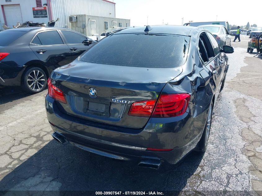 2011 BMW 550I VIN: WBAFR9C50BC758835 Lot: 39907547