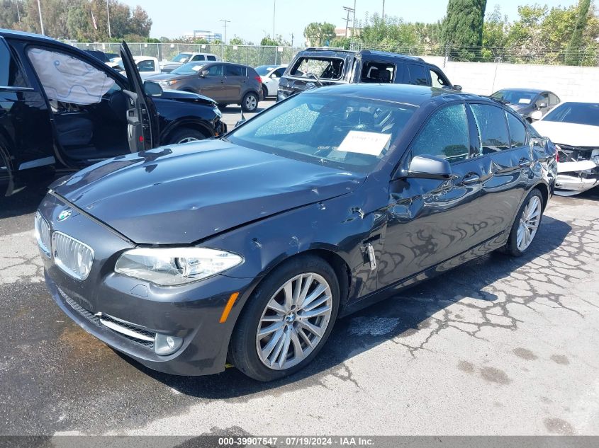 2011 BMW 550I VIN: WBAFR9C50BC758835 Lot: 39907547