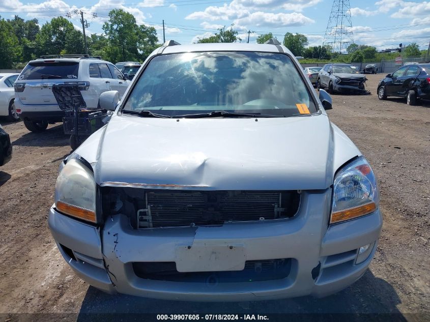 2007 Kia Sportage Ex V6 VIN: KNDJE723877362620 Lot: 39907605