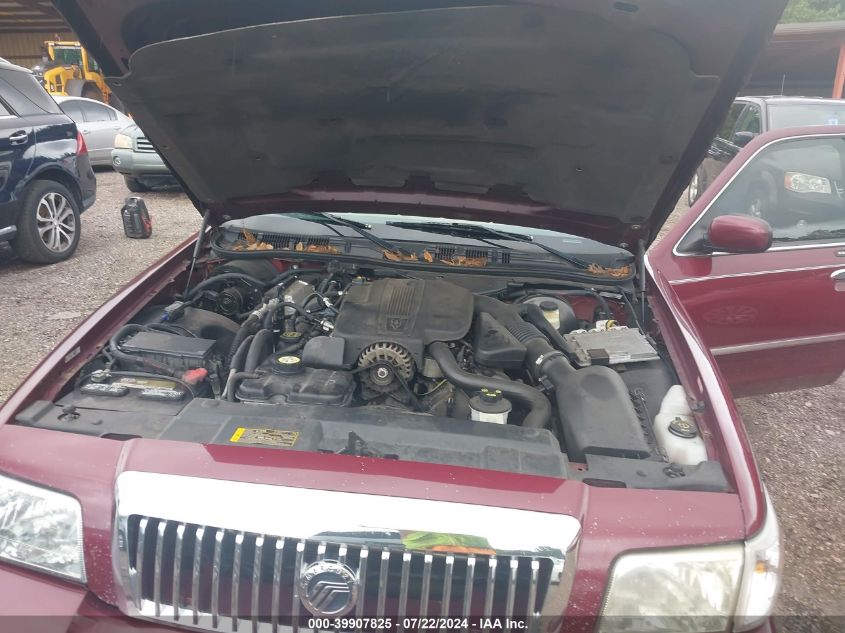 2008 Mercury Grand Marquis Gs VIN: 2MEFM74V58X608721 Lot: 39907825