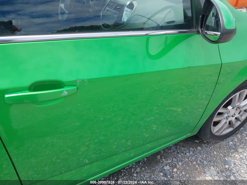 2015 Chevrolet Sonic Lt Auto VIN: 1G1JC5SHXF4142040 Lot: 39907828