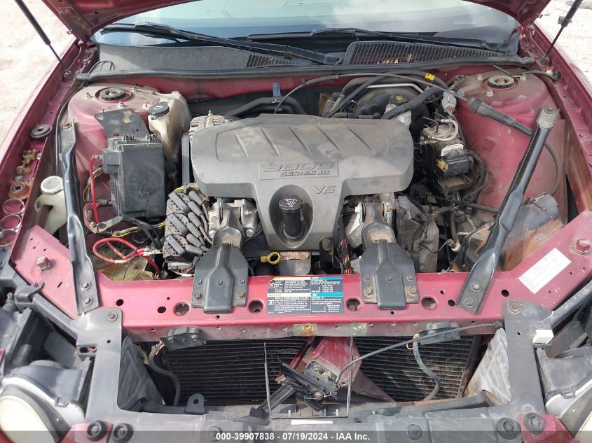 2007 Buick Lacrosse Cxl VIN: 2G4WD582171199717 Lot: 39907838