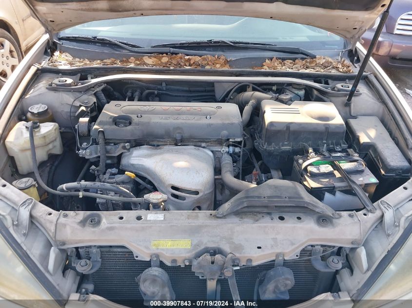 2004 Toyota Camry Se VIN: 4T1BE32K64U884837 Lot: 39907843