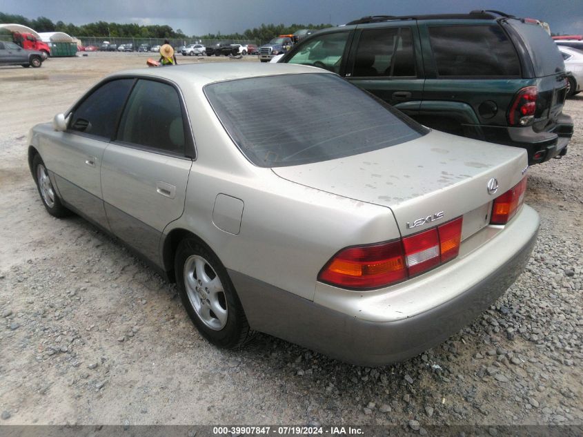 1999 Lexus Es 300 VIN: JT8BF28G1X5053550 Lot: 39907847