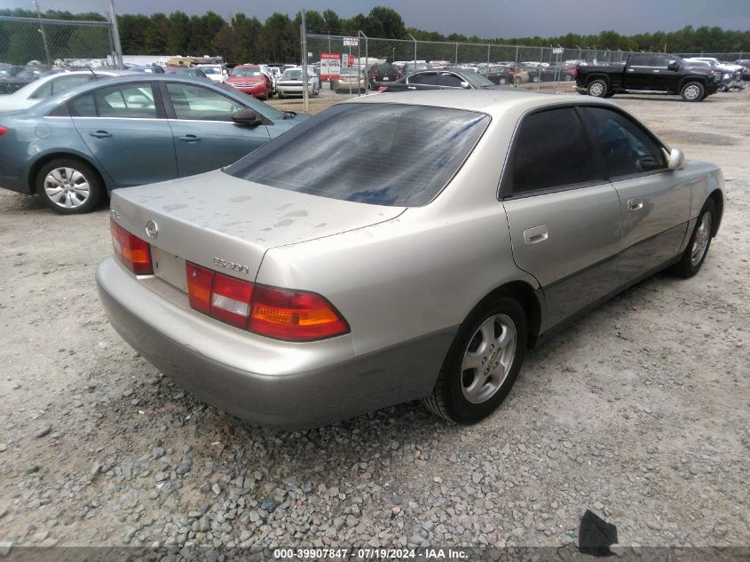 1999 Lexus Es 300 VIN: JT8BF28G1X5053550 Lot: 39907847