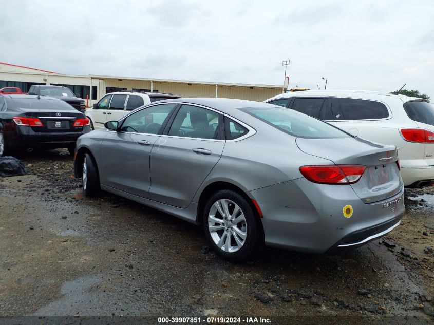 2015 Chrysler 200 Limited VIN: 1C3CCCAB4FN674481 Lot: 39907851