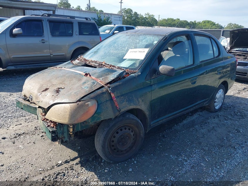 2001 Toyota Echo Base (A4) VIN: JTDBT123610105012 Lot: 39907868