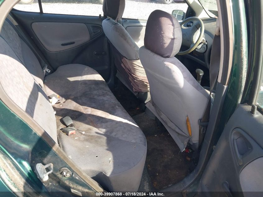 2001 Toyota Echo Base (A4) VIN: JTDBT123610105012 Lot: 39907868