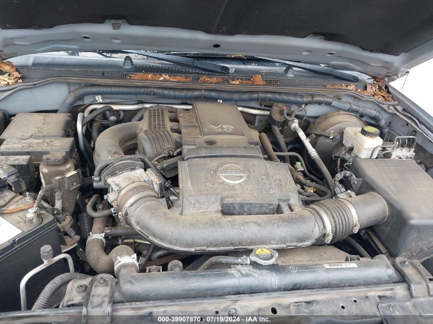 2011 Nissan Pathfinder Sv VIN: 5N1AR1NB8BC624555 Lot: 39907870