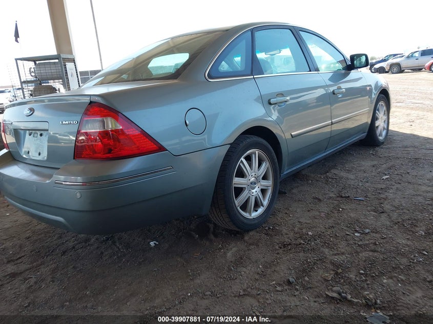2005 Ford Five Hundred Limited VIN: 1FAHP25175G171957 Lot: 39907881