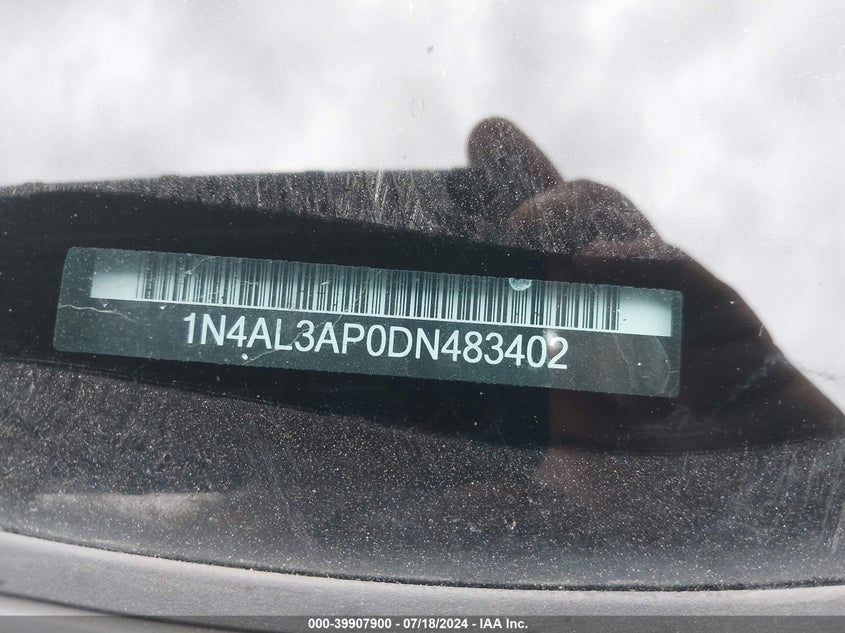 1N4AL3AP0DN483402 2013 Nissan Altima 2.5 Sv