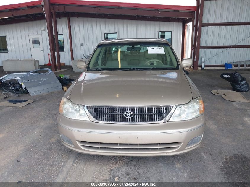 2000 Toyota Avalon Xls VIN: 4T1BF28B7YU062357 Lot: 39907905