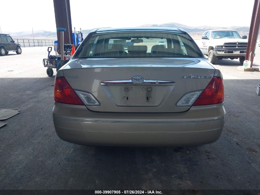 2000 Toyota Avalon Xls VIN: 4T1BF28B7YU062357 Lot: 39907905