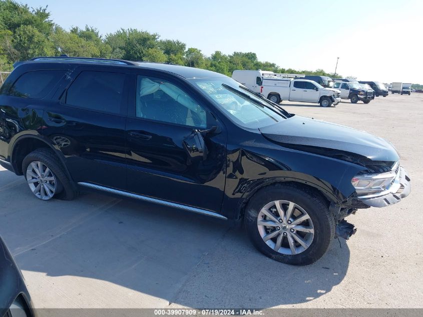 2022 Dodge Durango Sxt Awd VIN: 1C4RDJAG2NC103665 Lot: 39907909