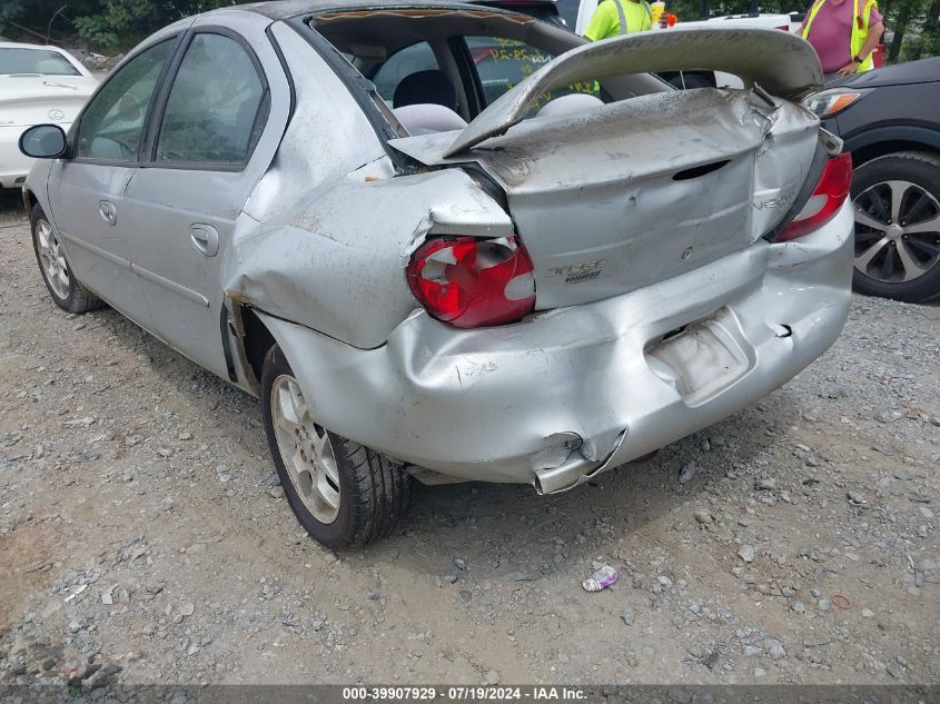 2002 Dodge Neon Sxt VIN: 1B3ES56C72D564286 Lot: 39907929