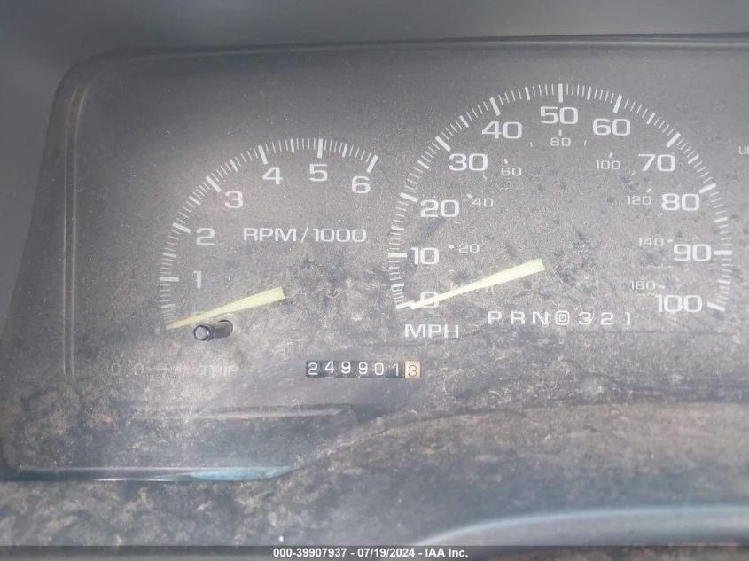 1997 GMC Sierra 1500 Sl Wideside VIN: 2GTEC19R2V1546427 Lot: 43413192