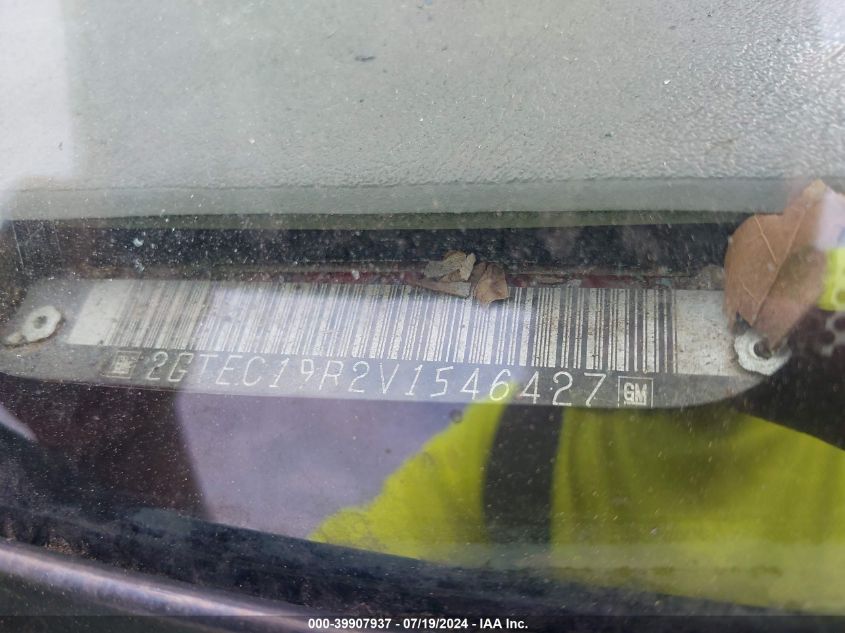 1997 GMC Sierra 1500 Sl Wideside VIN: 2GTEC19R2V1546427 Lot: 43413192