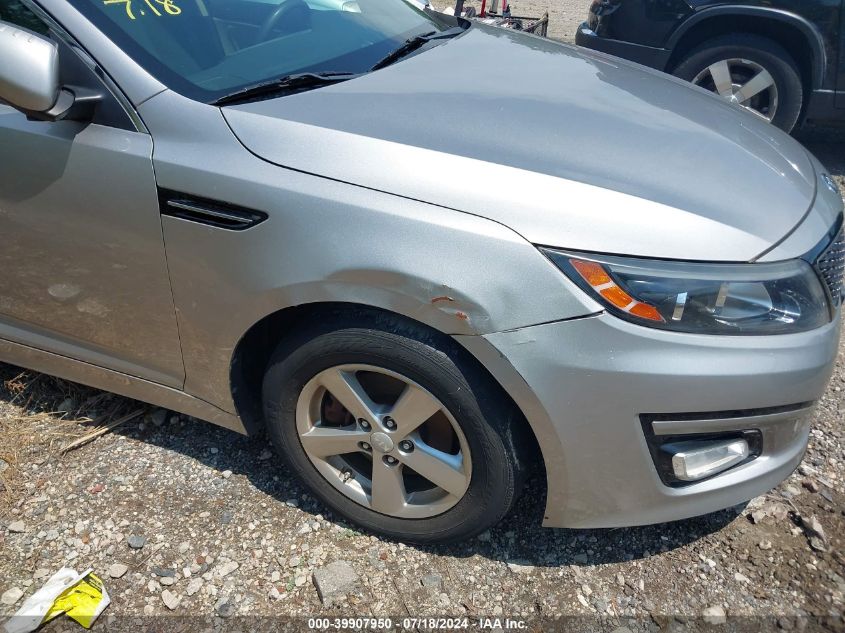 2015 Kia Optima Lx VIN: 5XXGM4A74FG384779 Lot: 39907950