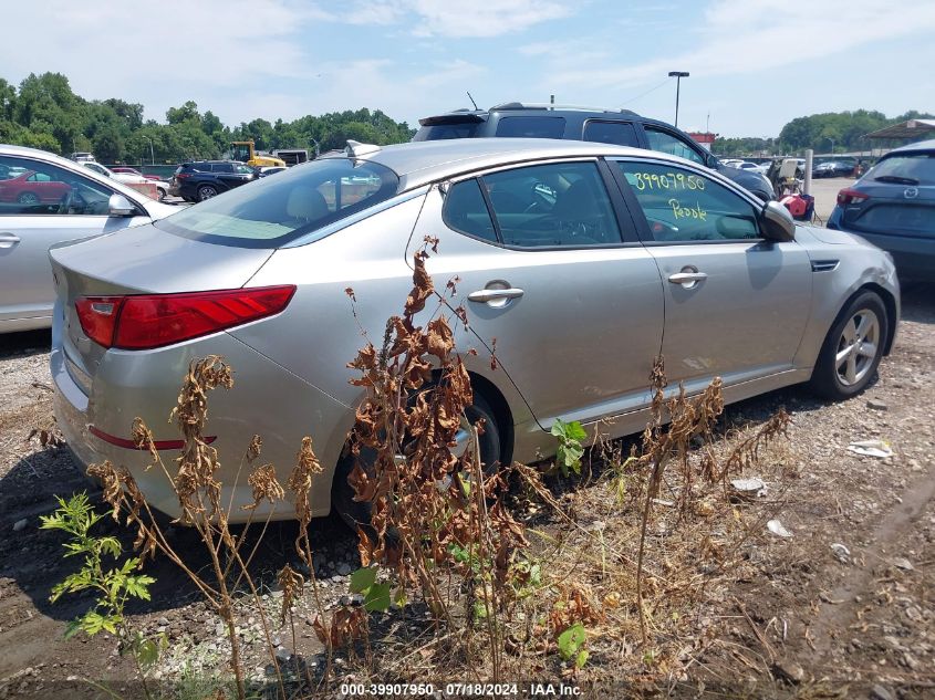 2015 Kia Optima Lx VIN: 5XXGM4A74FG384779 Lot: 39907950