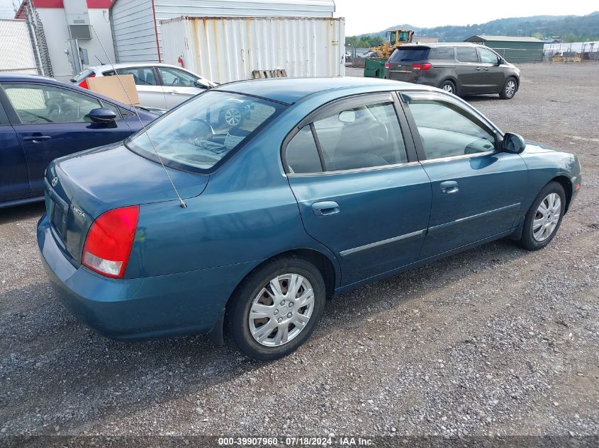 KMHDN45D33U520627 | 2003 HYUNDAI ELANTRA