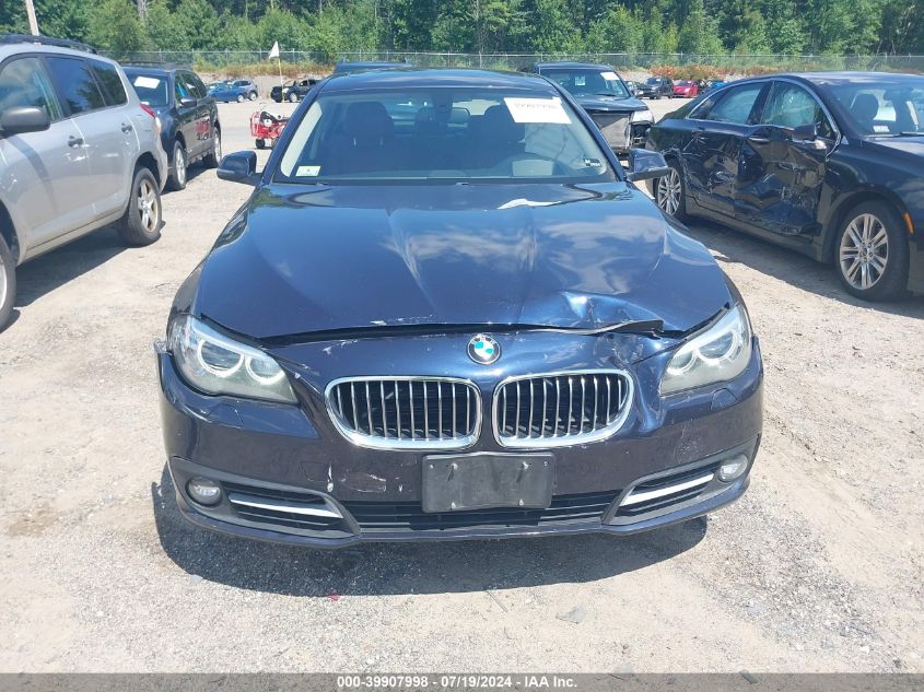 2016 BMW 535I xDrive VIN: WBA5B3C55GG255248 Lot: 39907998