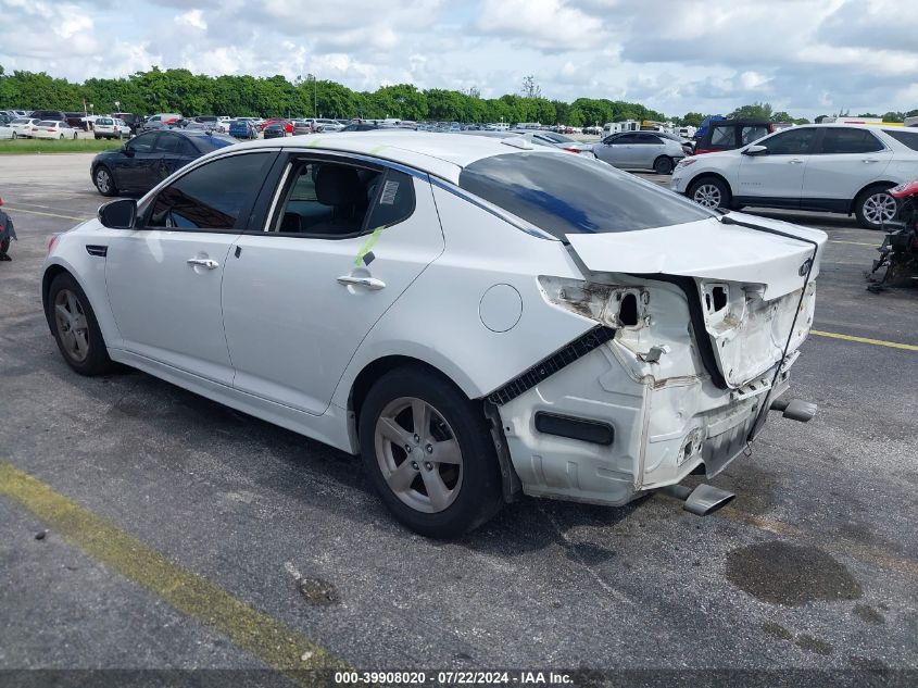 2015 KIA OPTIMA LX - KNAGM4A70F5567730