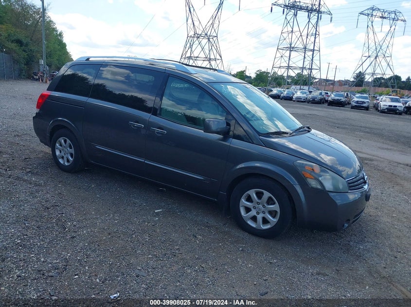 2007 Nissan Quest 3.5 Sl VIN: 5N1BV28U67N121251 Lot: 39908025