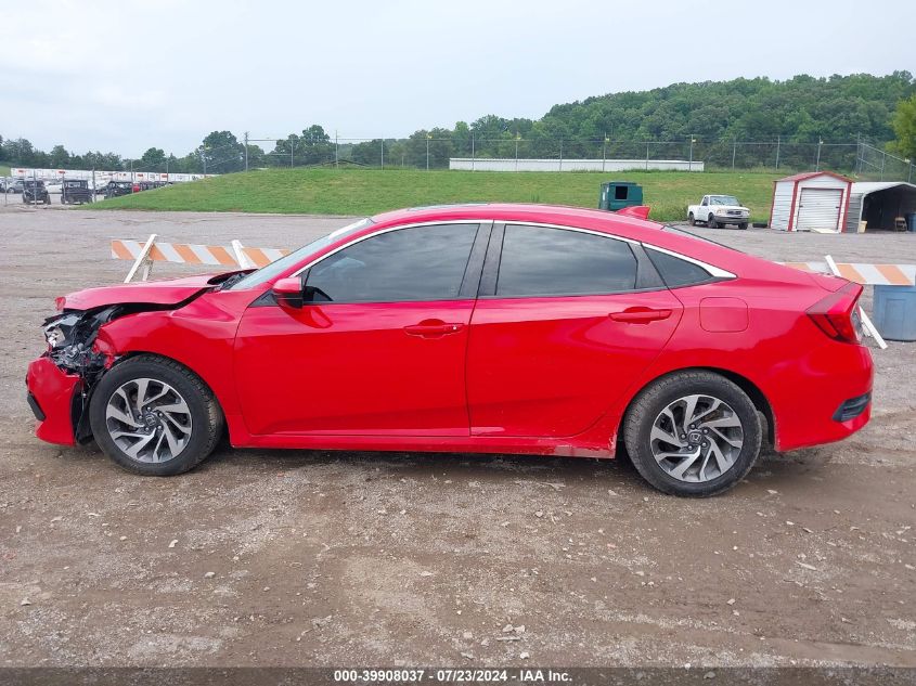 2018 Honda Civic Ex VIN: 2HGFC2F79JH533867 Lot: 39908037