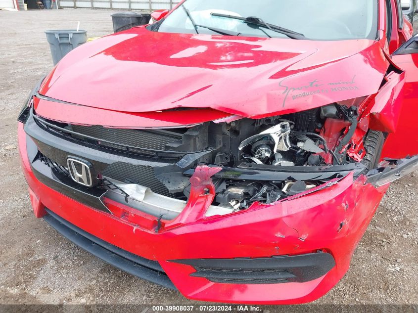 2018 Honda Civic Ex VIN: 2HGFC2F79JH533867 Lot: 39908037