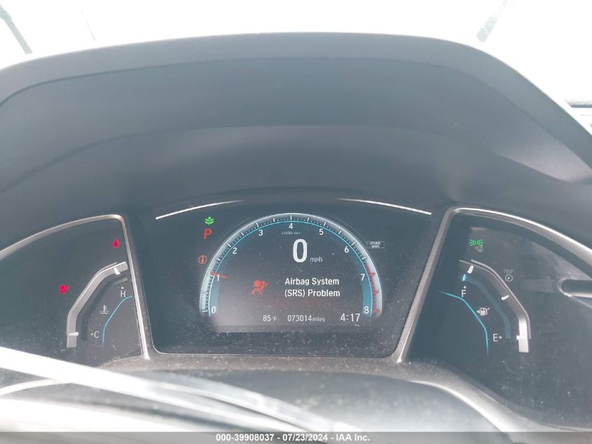 2018 Honda Civic Ex VIN: 2HGFC2F79JH533867 Lot: 39908037