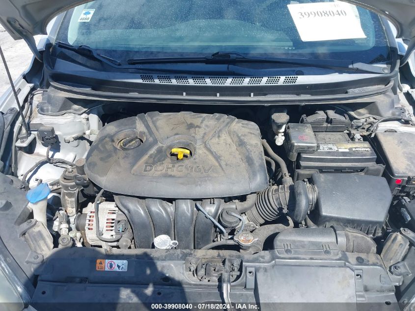 2014 Hyundai Elantra Se VIN: 5NPDH4AE7EH515373 Lot: 39908040