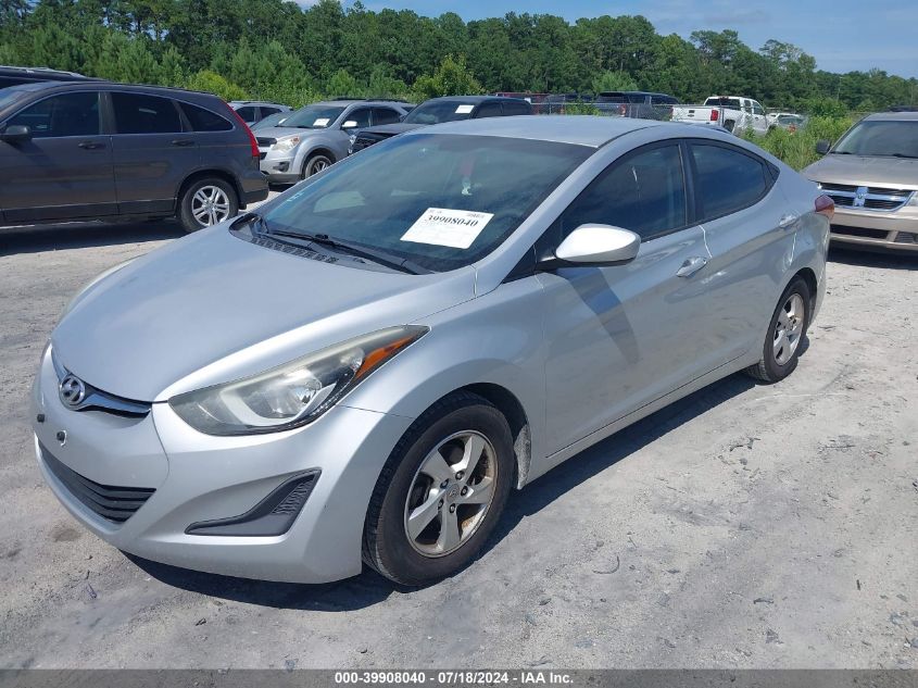 5NPDH4AE7EH515373 | 2014 HYUNDAI ELANTRA