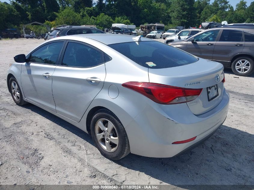 5NPDH4AE7EH515373 | 2014 HYUNDAI ELANTRA