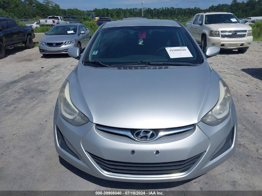2014 Hyundai Elantra Se VIN: 5NPDH4AE7EH515373 Lot: 39908040
