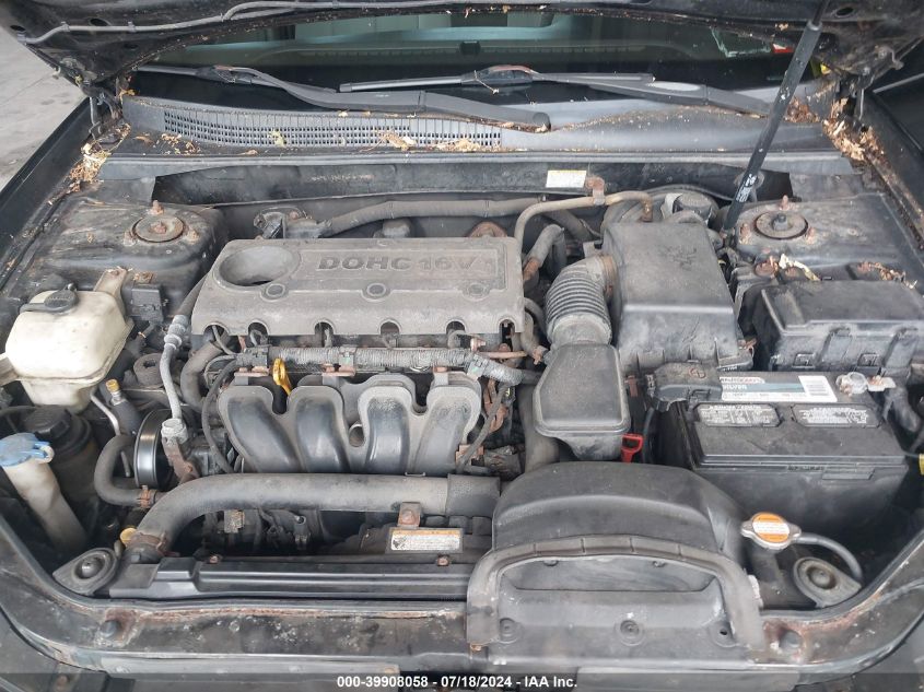 2010 Hyundai Sonata Gls VIN: 5NPET4AC2AH578909 Lot: 39908058