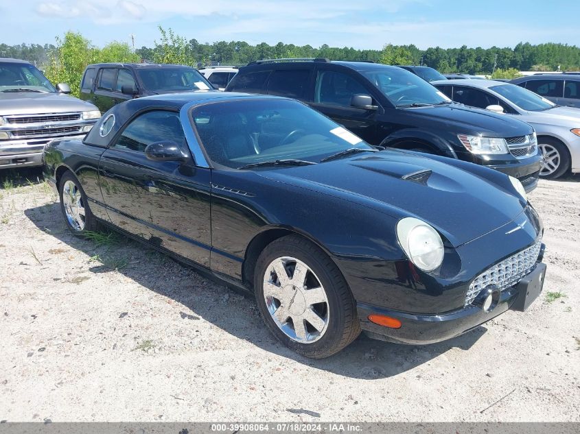 1FAHP60A02Y116786 | 2002 FORD THUNDERBIRD