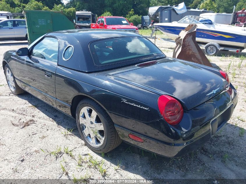 2002 Ford Thunderbird VIN: 1FAHP60A02Y116786 Lot: 39908064
