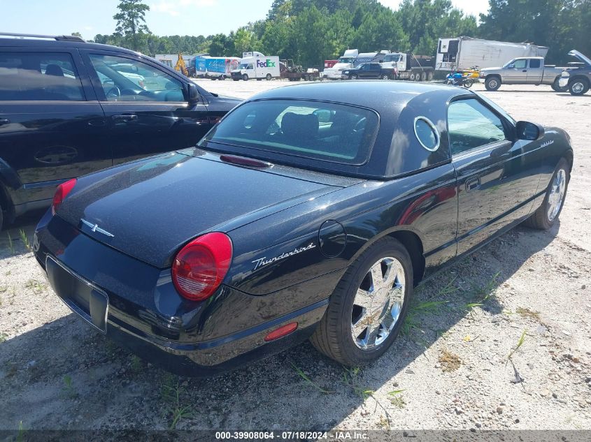 2002 Ford Thunderbird VIN: 1FAHP60A02Y116786 Lot: 39908064