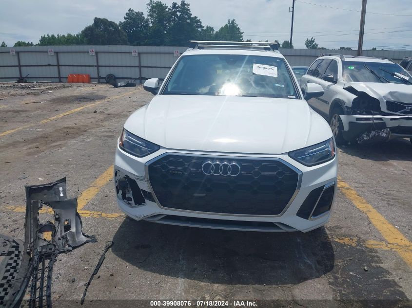 2022 Audi Q5 Premium Plus 45 Tfsi S Line Quattro S Tronic VIN: WA1EAAFY7N2072518 Lot: 39908076