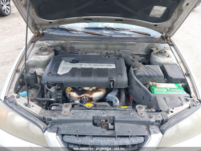 2004 Hyundai Elantra Gls/Gt VIN: KMHDN46DX4U881532 Lot: 39908101