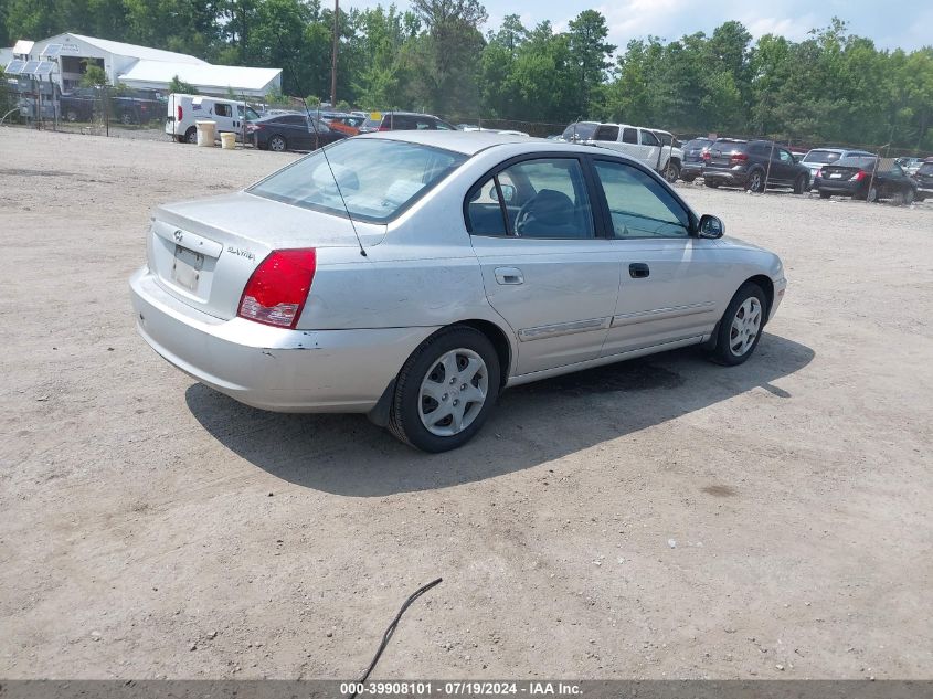 KMHDN46DX4U881532 | 2004 HYUNDAI ELANTRA