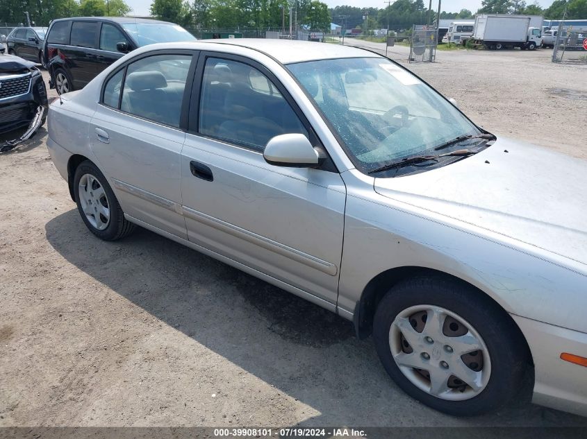 2004 Hyundai Elantra Gls/Gt VIN: KMHDN46DX4U881532 Lot: 39908101