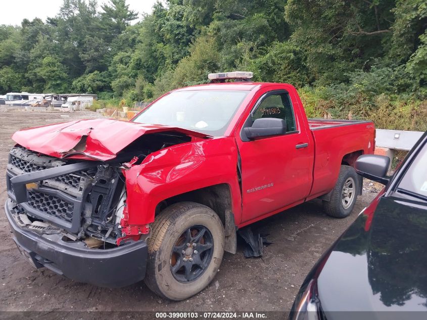 2014 Chevrolet Silverado 1500 Work Truck 1Wt VIN: 1GCNKPEH0EZ218384 Lot: 39908103